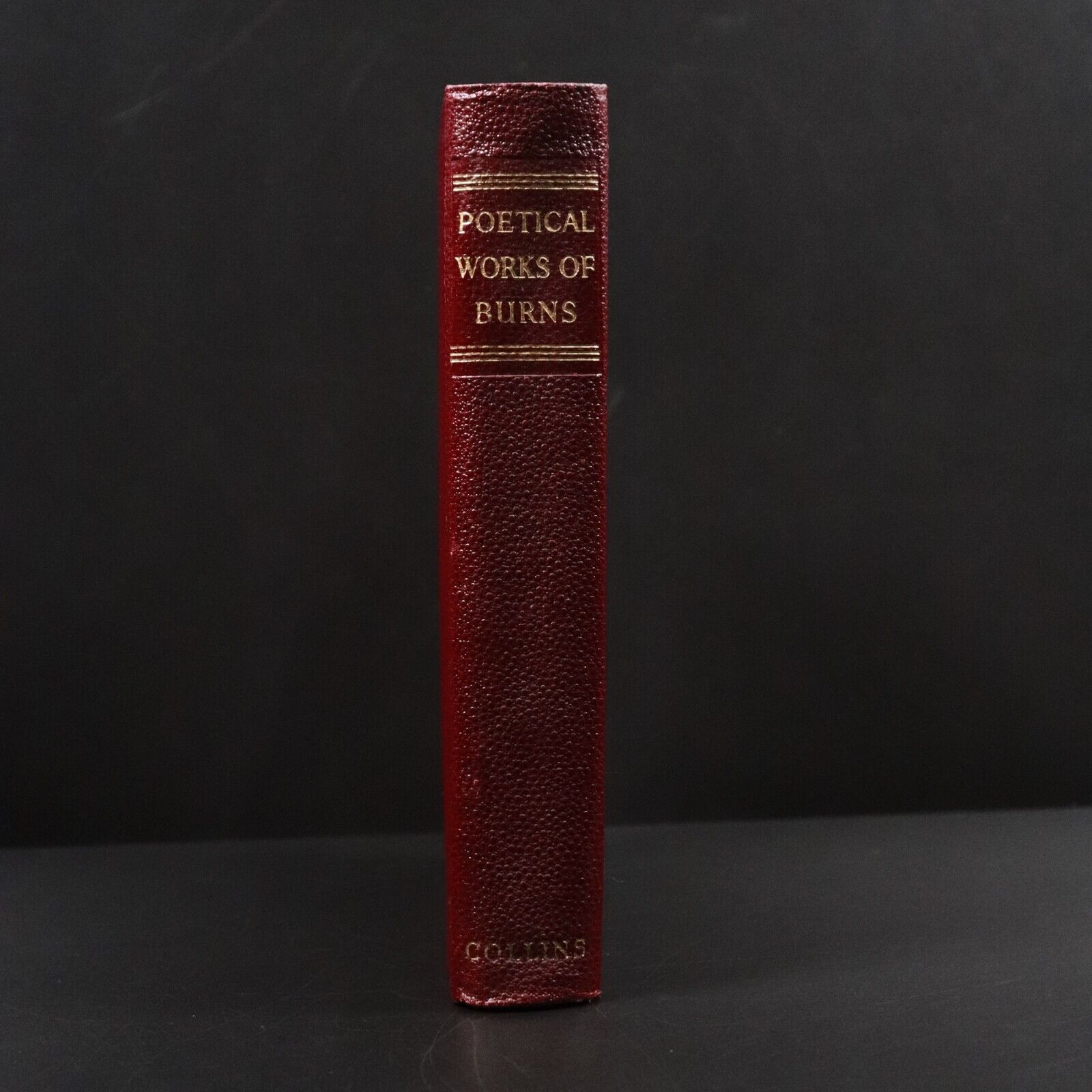 c1950 Burns' Poetical Works by Robert Burns Scottish Poetry Book W.H. Davies