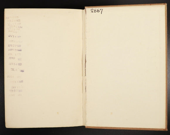 1938 The Letters Of T.E. Lawrence by David Garnett Antique Military History Book