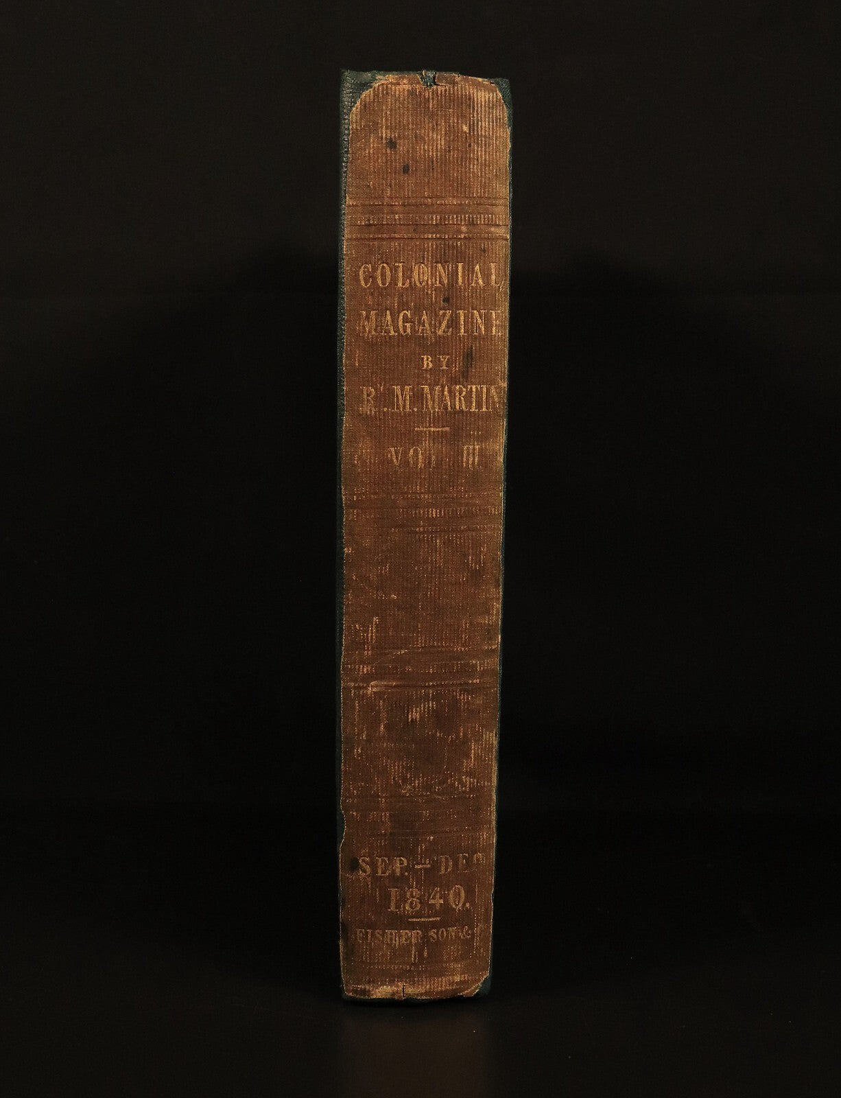 1840 The Colonial Magazine Commercial etc Antiquarian Australian History Book - 0