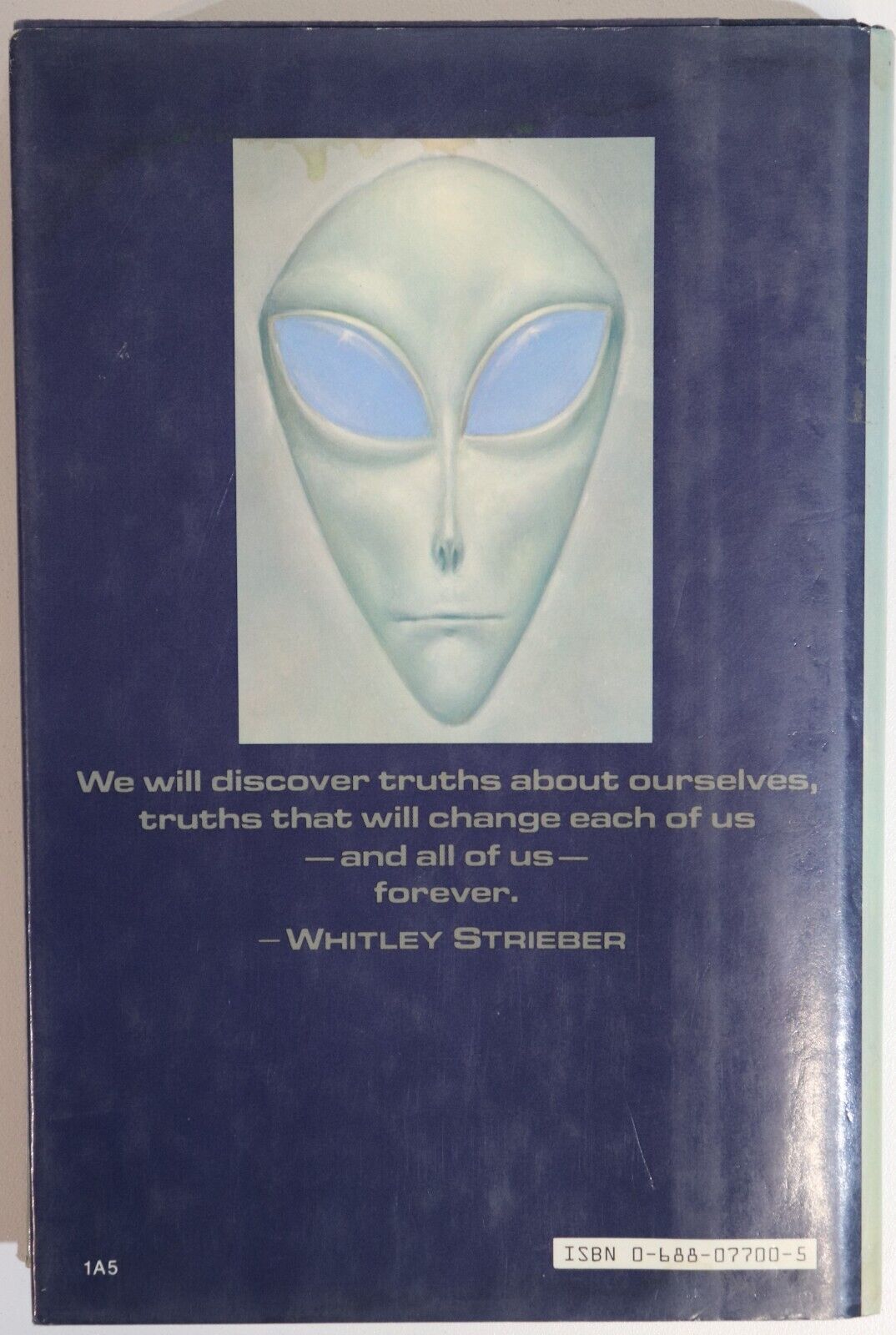 1988 Transformation by Whitley Streiber 1st Edition Science Fiction UFO Book