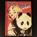 c1950 My Pet Panda Antique British Illustrated Childrens Book Birn Brothers Ltd-1