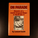 On Parade Memoirs Of Jewish Sargeant In WW2 by L. Sanitt Military History Book-3