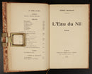 1926 L'Eau Du Nil by Pierre Frondaie Antique French Fiction Literature Book-3