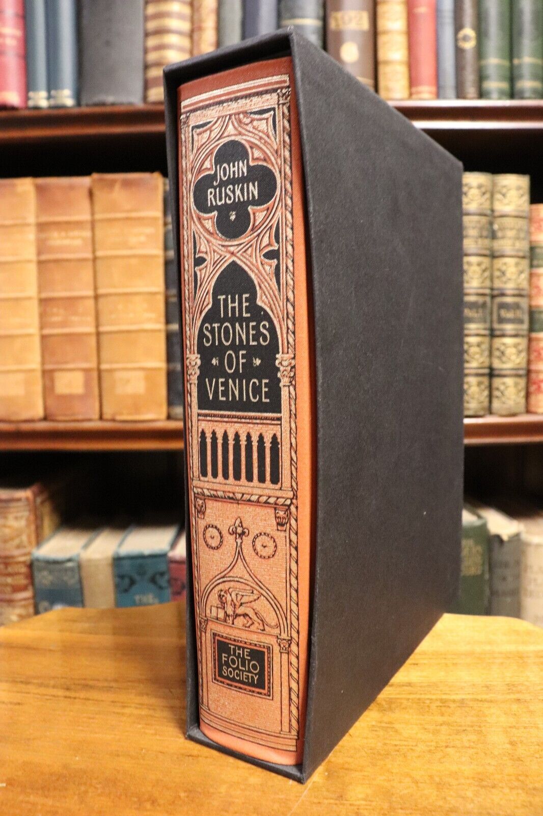 2001 The Stones Of Venice: John Ruskin Folio Society Architecture Reference Book