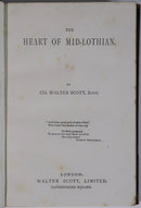 c1885 The Heart Of Mid-Lothian by Sir Walter Scott Antique British Fiction Book-3