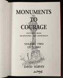 1999 2vol Monuments To Courage by D. Harvey Victoria Cross Military Books Signed-9