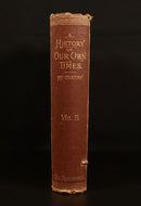 1881 A History Of Our Own Times by J McCarthy Vol. 2 Antique History Book Au. Ed-2
