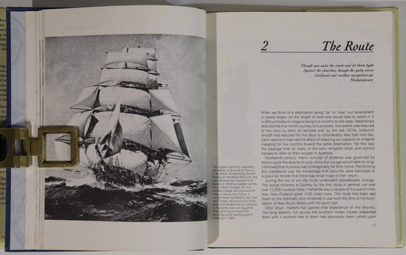 1981 The Long Farewell: Settlers Under Sail Australian Migration History Book