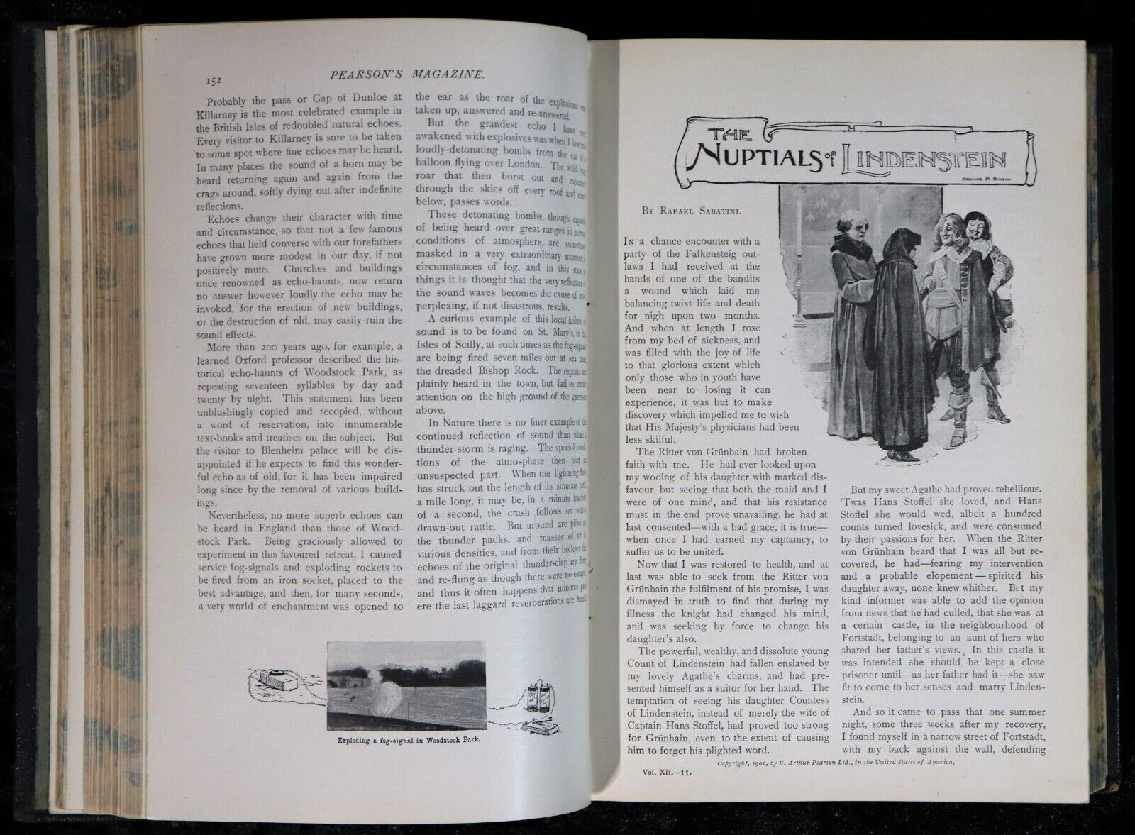 1901 Pearson's Magazine: HG Wells Antique British History & Literature Book