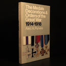 Medals, Decorations & Orders Of WW1 by AA Purves 1975 Military Reference Book-1