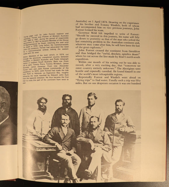 1974 The Desert Railway by Patsy Adam Smith Australian Railway Trains Book