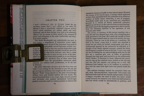 1969 Puppet On A Chain by Alistair MacLean 1st Edition Vintage Fiction Book