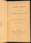 1845 Proper Lessons & Common Prayer Miniature Bible 2vol Set Antique Books-7