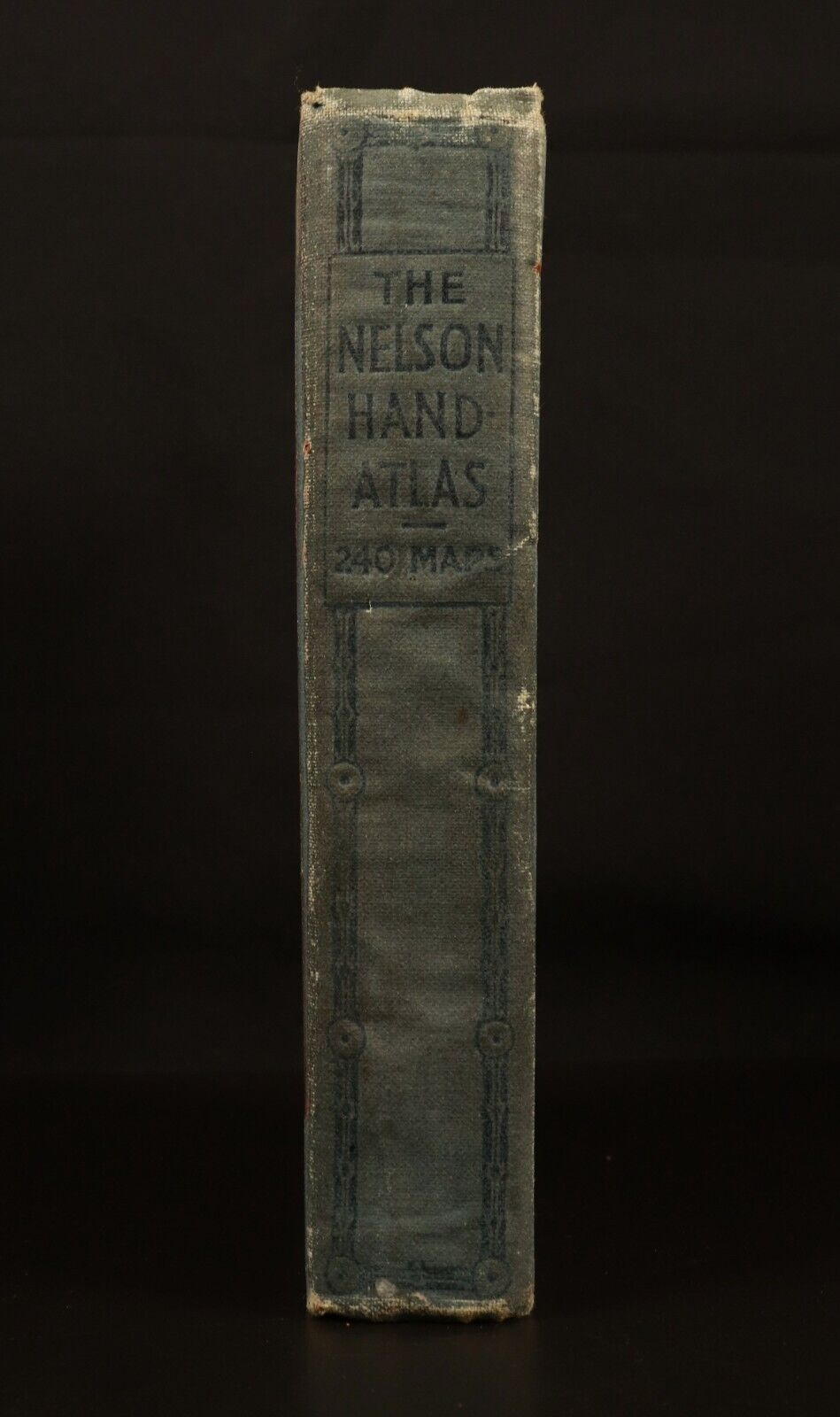 c1914 Nelson Universal Hand Atlas 240 Maps Antique Atlas Book With Index