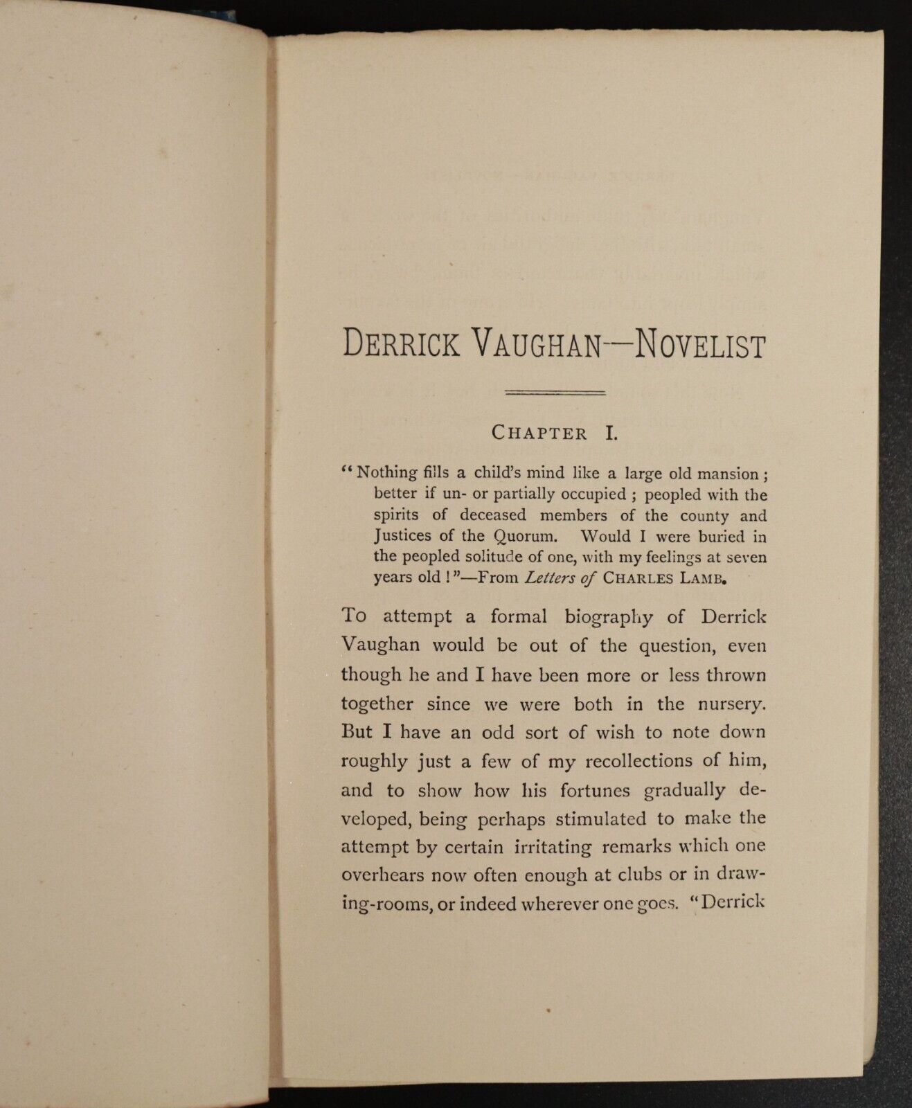 1889 Derrick Vaughan Novelist by Edna Lyall Antiquarian British Fiction Book