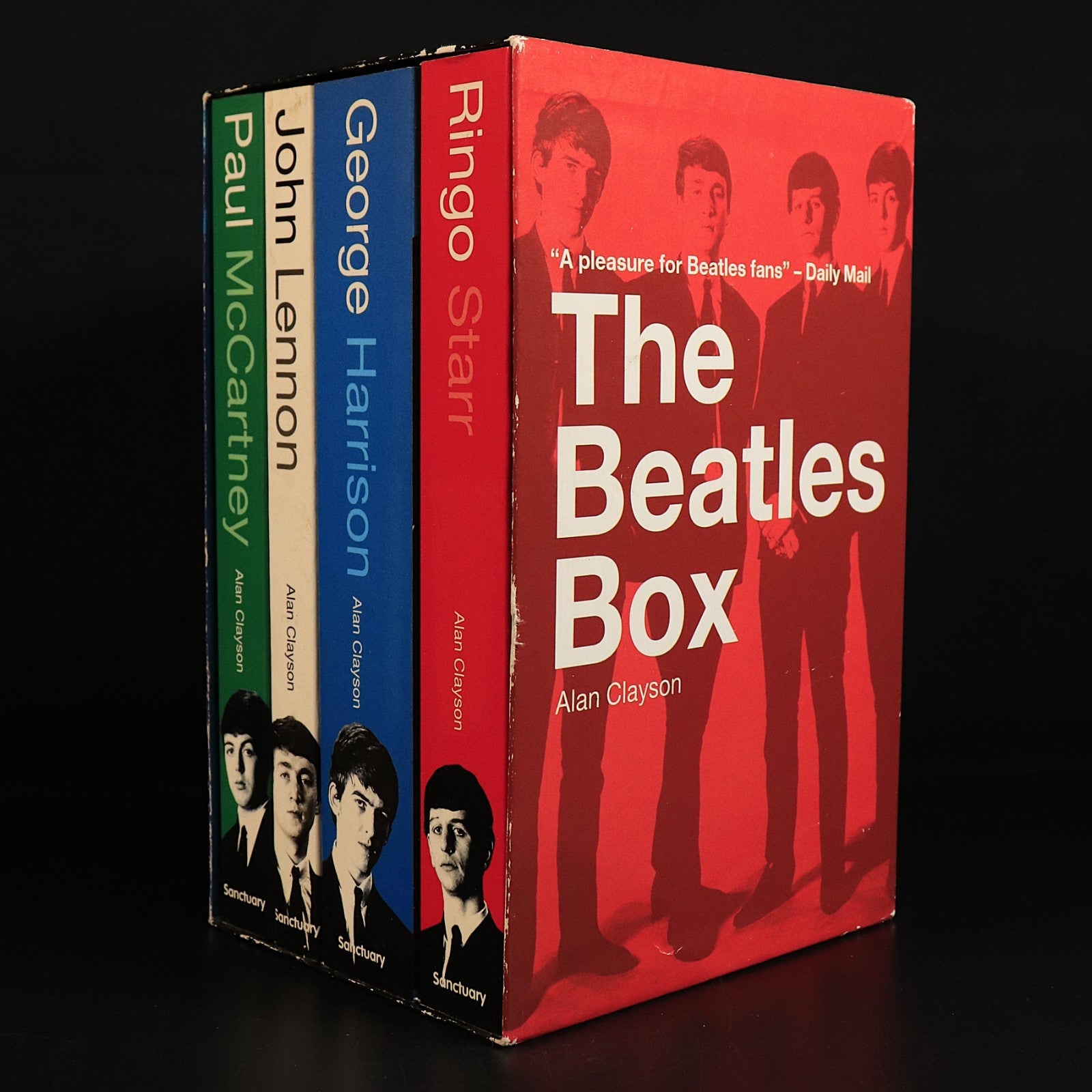 2003 4vol The Beatles Box by Alan Clayson Pop Music History Books With ...