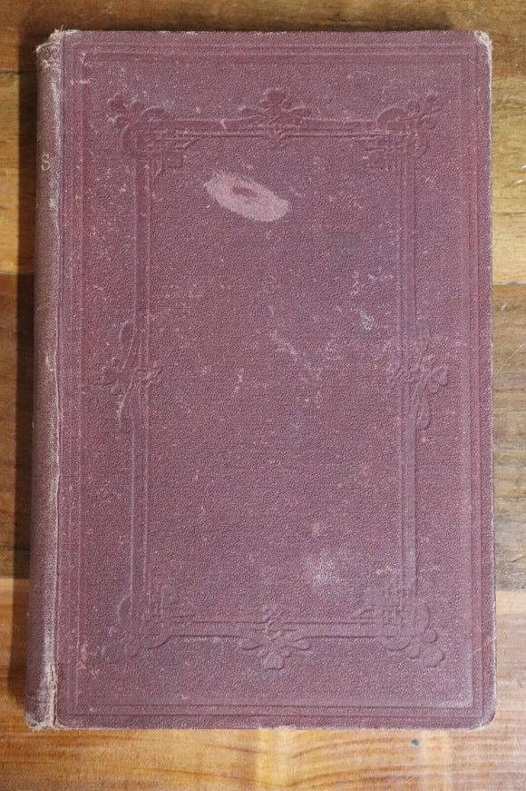 1868 Ecce Agnus Dei: Christianity Without Mystery Antique British Theology Book
