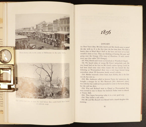 1967 Diaries Of Midgley & Skilbeck Story Of Australian Settlers History Book