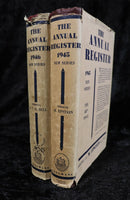 c1945 2vol The Annual Register For Years 1945 & 1946 British World History Books-10