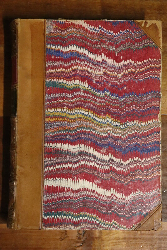 1875 The Works Of WM Thackeray Antique British Fiction & Literature Book