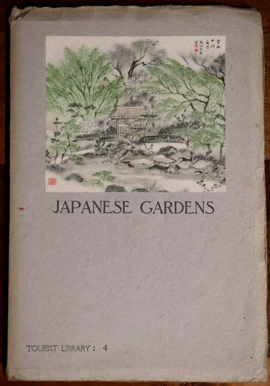Japanese Gardens by Prof. Tatsui - 1936 - Antique Garden Architecture Book