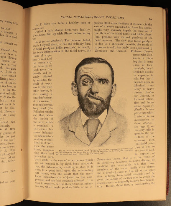 1890 Studies In Clinical Medicine by Byrom Bramwell Antiquarian Medical Book