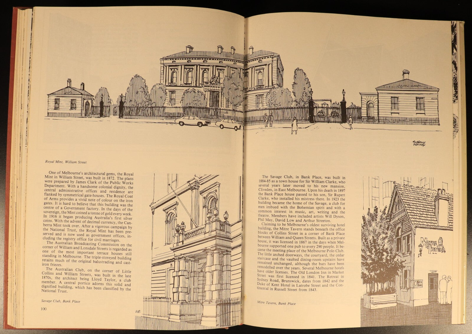 The Melbourne Book by Anthony Harvey 1982 Melbourne Australia Local History Book