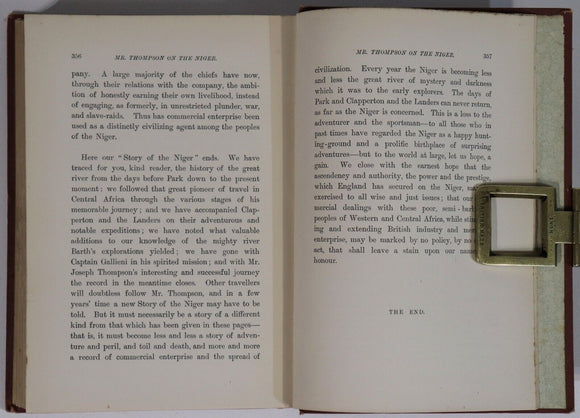 1898 Story Of The Niger by Robert Richardson Antique African History Book