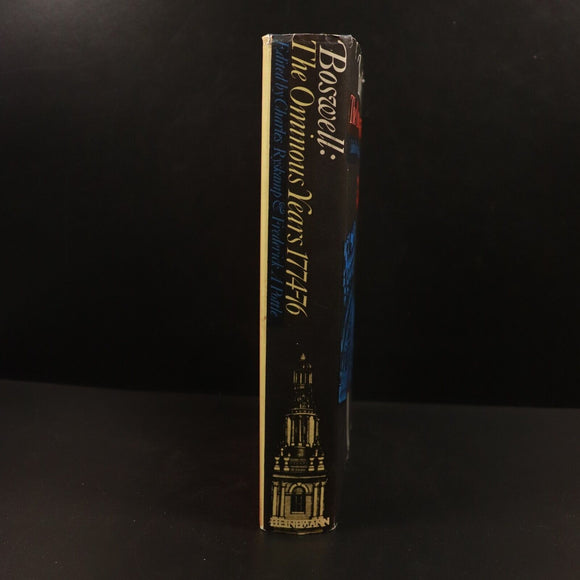 1963 Boswell: The Ominous Years 1774-1776 Vintage Scottish History Book