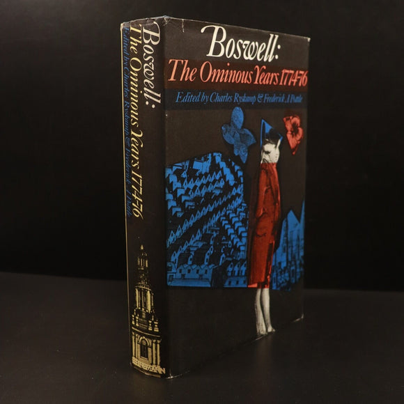 1963 Boswell: The Ominous Years 1774-1776 Vintage Scottish History Book