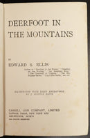 1906 Deerfoot On The Mountains by Edward S. Ellis Antique Fiction Book-3