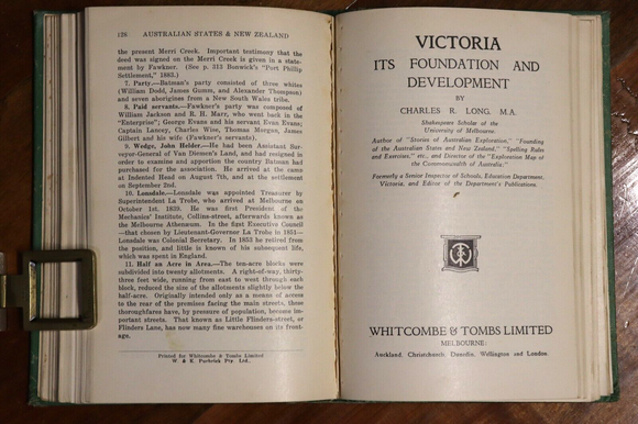 1941 Australia & NZ: Discovery & Exploration by CR Long Australian History Book