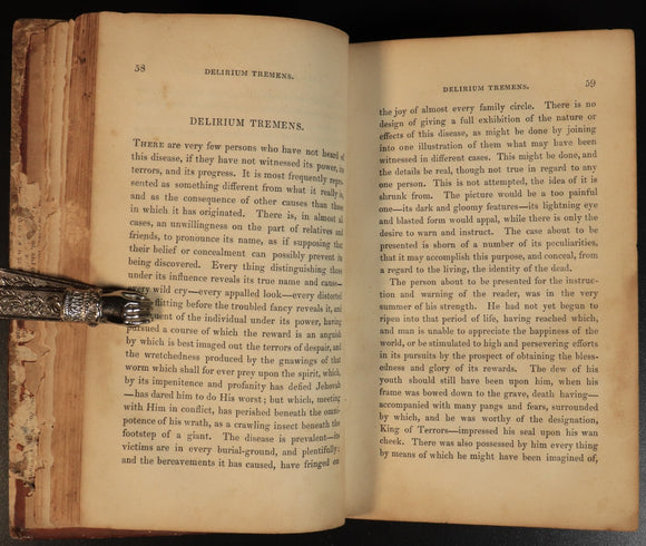 1842 Sketches From Real Life Antique British Literature Book Edinburgh Bookplate