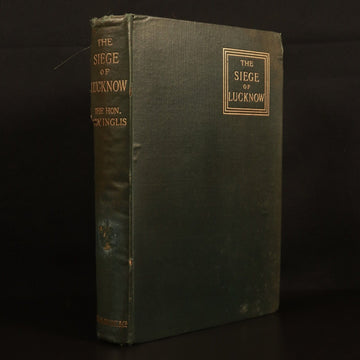 1893 Siege Of Lucknow Diary by Lady Inglis Antique British Military Book w/Map