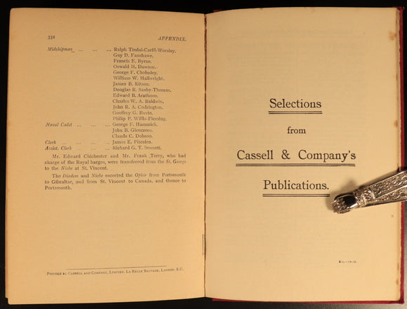 1902 With "Ophir" Round Empire Prince Of Wales Tour Antique British History Book