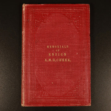 1857 The Martyr Of Allahabad by R. Meek Antique British Military History Book