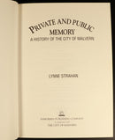 Private & Public Memory History Of Malvern by L. Strahan Australian History Book-5