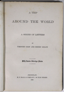1882 A Trip Around The World T Coop & H ExleyAntique Travel & Exploration Book-4