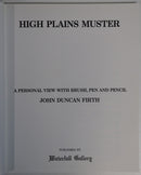 1987 High Plains Muster by John Duncan Firth Australian Art Book-2
