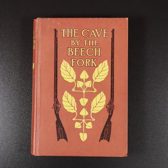 c1908 The Cave By The Beech Fork by HS Spalding Antique Adventure Fiction Book