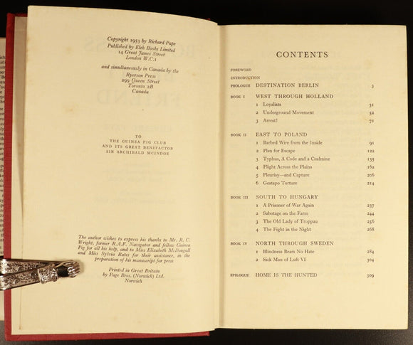 1953 Boldness Be My Friend by Richard Pape British Military R.A.F. History Book