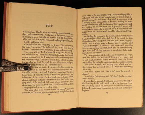 1963 Tourmaline by Randolph Stow Vintage Australian Fiction Book 1st Edition