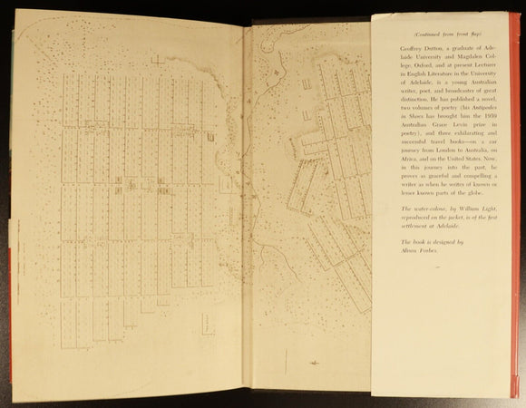 1960 Founder Of A City by Geoffrey Dutton South Australian Adelaide History Book