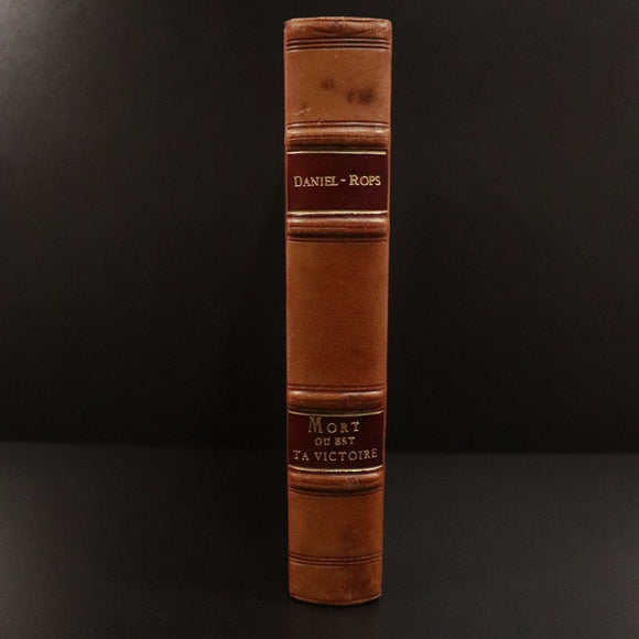1934 Mort, Où Est Ta Victoire? Ltd Edition French Fiction Book Fine Binding