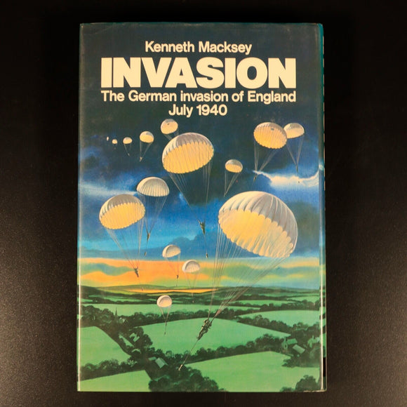 Invasion by K. Macksey German Invasion England British Military History Book WW2