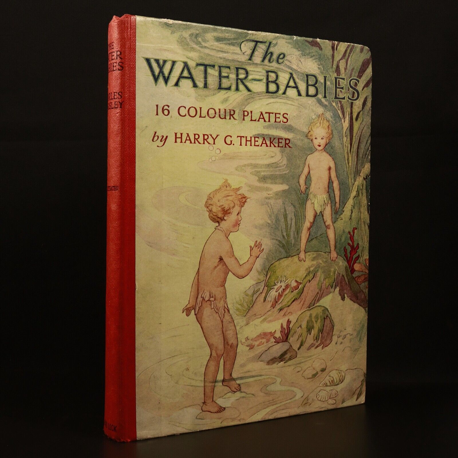 c1950 The Water Babies by Charles Kingsley Vintage Children's Book H.G. Theaker