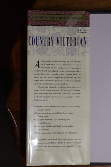 1997 Country Victorian by Ellen M. Plante Architecture Reference Book - 0