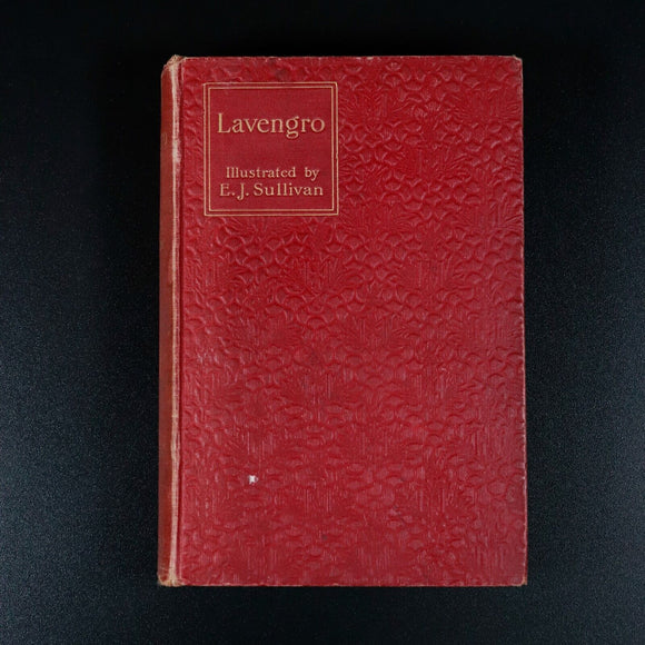 1900 Lavengro by George Borrow Antique British Fiction Book Illust E.J. Sullivan