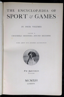 1911 4vol The Encyclopaedia Of Sport & Games Antique Book Set-10