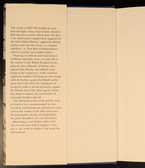 The Great Uprising In India 1857-58 SIGNED Military History Book 1st Edition